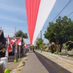 Bendera Merah Putih 100 Meter Menghiasi Karnaval Paskah Semarang, Simbol Nasionalisme yang Menggugah