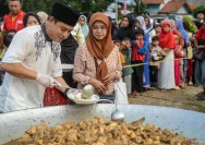 Bobon Santoso Siapkan 3.500 Porsi Rendang di Alun‑Alun Kudus, Sambut Antusias Warga