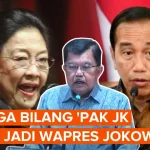 Jusuf Kalla Ungkap Peran Penting: Megawati Minta Jadi Wapres, Jokowi Jadi Presiden—PDIP Tanggapi Pengkhianatan?