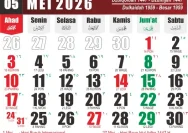 Kalender Mei 2026: 6 Tanggal Merah & 3 Long Weekend Siap Memperpanjang Liburan