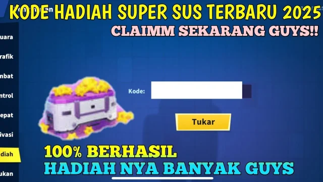 Kode Redeem Super Sus Terbaru 18 April 2026: Cara Klaim dan Hadiah Eksklusif