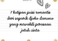 Menggugah Rasa: kutipan cinta Sapardi yang Sederhana Namun Menyentuh Hati