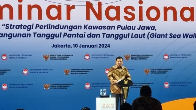 Prabowo Pimpin Ratas, Percepat Giant Sea Wall untuk Lindungi Pantura Jawa Utara