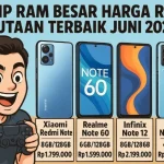 Rekomendasi HP RAM Besar Rp2 Jutaan: Performa Tanpa Lag untuk Pengguna Aktif