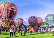Ribuan Warga Sambut Festival Balon Udara Boyolali Perdana dengan Antusiasme Tinggi