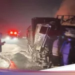 Truk Shopee Terbakar di Tol Solo‑Semarang, Muatan 7 Ton Hangus Tanpa Korban Jiwa