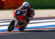 Veda Ega Tingkatkan Kontrol Motor lewat Latihan Intensif Jelang Moto3 Spanyol