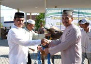 BADKO HMI Kalsel Dapat Bantuan Hewan Kurban dari Polda Kalsel untuk Rayakan Idul Adha