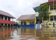 Banjir Melanda HST: 15 Sekolah dan Kantor Dinas Terendam Air