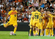 Barcelona Tumbang di Tangan Valencia: Lewandowski Cetak Gol Perpisahan