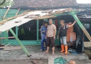 Belasan Rumah Warga Logede Rembang Hancur Diterjang Angin Kencang