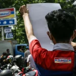 Buruh Indomaret Gelar Aksi Protes Menolak Penghapusan Upah Lembur di Hari Libur Nasional