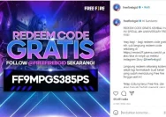 Dapatkan Skin Senjata dan Diamond Gratis dengan Kode Redeem Free Fire 27 Mei 2026