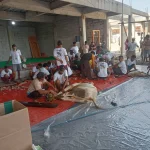 DPPKB Karawang Salurkan Daging Kurban untuk Cegah Stunting pada Balita