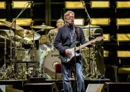 Eric Clapton Dihantam Benda di Konser di Madrid, Berhenti Tampil