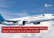 Garuda Indonesia Kembali Raih Gelar Maskapai Terbaik dalam Ketepatan Waktu di Dunia