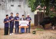 GEM Bagikan Hewan Kurban untuk Warga dan Karyawan di Bahodopi