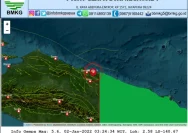 Gempa Terkini Guncang Jayapura dan Minahasa Utara, Masyarakat Berhamburan Keluar