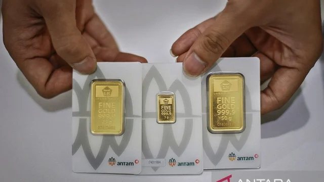 Harga Emas Antam Turun Menjelang Iduladha, Cek Per Gram Hari Ini