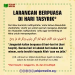 Hari Tasyrik 2026: Tanggal Penting dan Larangan Berpuasa