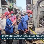 Kebakaran Rumah di Tanjung Priok, Satu Keluarga Tewas