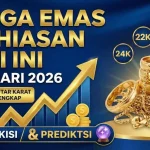 Kenaikan Harga Emas Perhiasan Hari Ini, 27 Mei 2026: Simak Daftar Lengkapnya