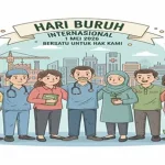 Konvoi Ratusan Buruh Cilacap Rayakan Hari Buruh Internasional 2026 dengan Tuntutan Reformasi Ketenagakerjaan