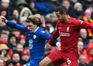 Liverpool vs Chelsea Berbagi Poin di Anfield, Posisi Empat Besar Premier League Terancam