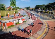Mahasiswa UMNU Kebumen Eksplorasi Alun-alun Pancasila untuk Menulis Kreatif