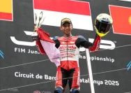 Muhammad Kiandra Ramadhipa Cetak Sejarah di Moto3 Junior World Championship 2026