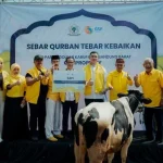 Partai Golkar Kabupaten Bekasi Salurkan Hewan Kurban untuk Tingkatkan Kepedulian Sosial