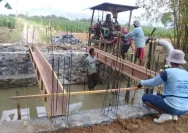 Pembangunan Jembatan Gantung Ringinarum Kendal Akhirnya Dimulai Setelah 25 Tahun Menunggu