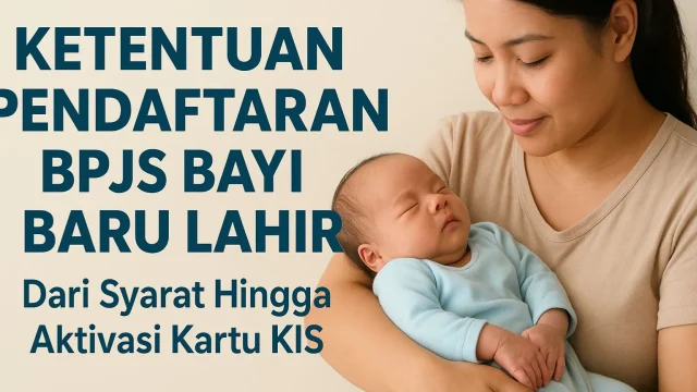 Pendaftaran BPJS Kesehatan Bayi Baru Lahir 2026: Syarat, Cara Daftar, dan Ketentuan Terbaru