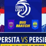 Persita vs Persijap: Persaingan yang Sengit di Pekan Ke-33 BRI Super League