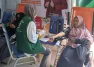 PMI Sinjai Gelar Donor Darah Massal di Jalan Sehat Hardiknas, Tingkatkan Ketersediaan Darah