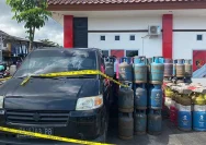 Polisi Bongkar Sindikat Gas Elpiji Oplosan di Sidoarjo, Ratusan Tabung Disita