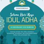 Rayakan Idul Adha 2026 dengan Banner Kreatif untuk Masjid dan Mushola