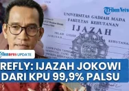Refly Harun Klaim Jokowi Takut Ijazah Palsu Diteruskan ke Persidangan