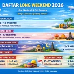 Rencanakan Liburan Anda: Libur Nasional dan Long Weekend di Juni 2026!