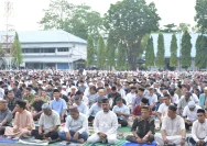 Ribuan Jemaah Salat Iduladha di Makassar Beribadah dengan Aman Berkat Pengamanan Polres Pelabuhan