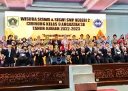 SMPN 2 Bumiayu Gelar Wisuda 314 Siswa, Kepala Sekolah Dorong Luluskan Sarjana