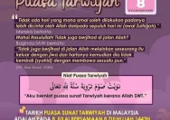 Subuh Hari Ini: Keutamaan Puasa Tarwiyah dan Antusiasme Jamaah di Cilegon