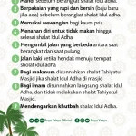 Sunnah Sebelum Sholat Idul Adha: Apa yang Harus Diketahui?
