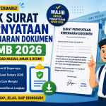 surat pernyataan kebenaran dokumen spmb 2026