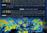 BMKG Imbau Waspada Potensi Hujan Lebat dan Gelombang Tinggi di Bali