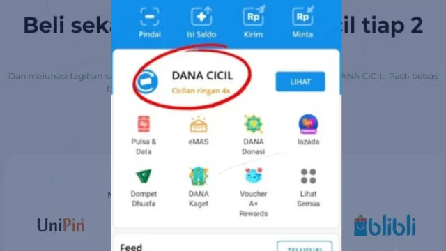 Cara Mengaktifkan Fitur DANA Cicil yang Tidak Muncul di Akun DANA