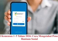Desil Prioritas Kemensos Tahun 2026 untuk Bantuan Langsung Tunai Kesejahteraan Rakyat