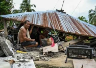 Gempa Dahsyat 7,8 Magnitudo Mengguncang Filipina, Siswa SD Panik