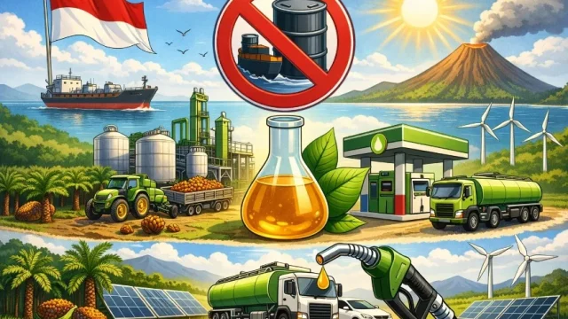 Indonesia Berencana Menghentikan Impor Solar dan Menggantinya dengan Sawit sebagai Energi Nasional