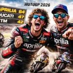Marco Bezzecchi Pimpin Klasemen MotoGP 2026 Setelah Kemenangan di Mugello